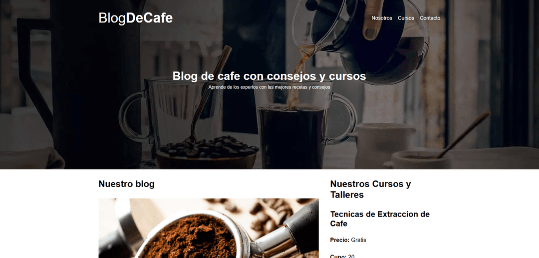Blog de Café
